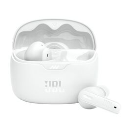 JBL Tune Beam - White - True wireless Noise Cancelling earbuds - Hero JBL Tune Beam - White - True wireless Noise Cancelling earbuds - Hero